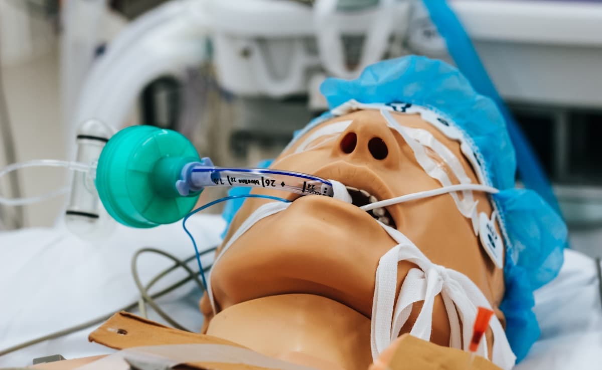 Medical simulation mannequin