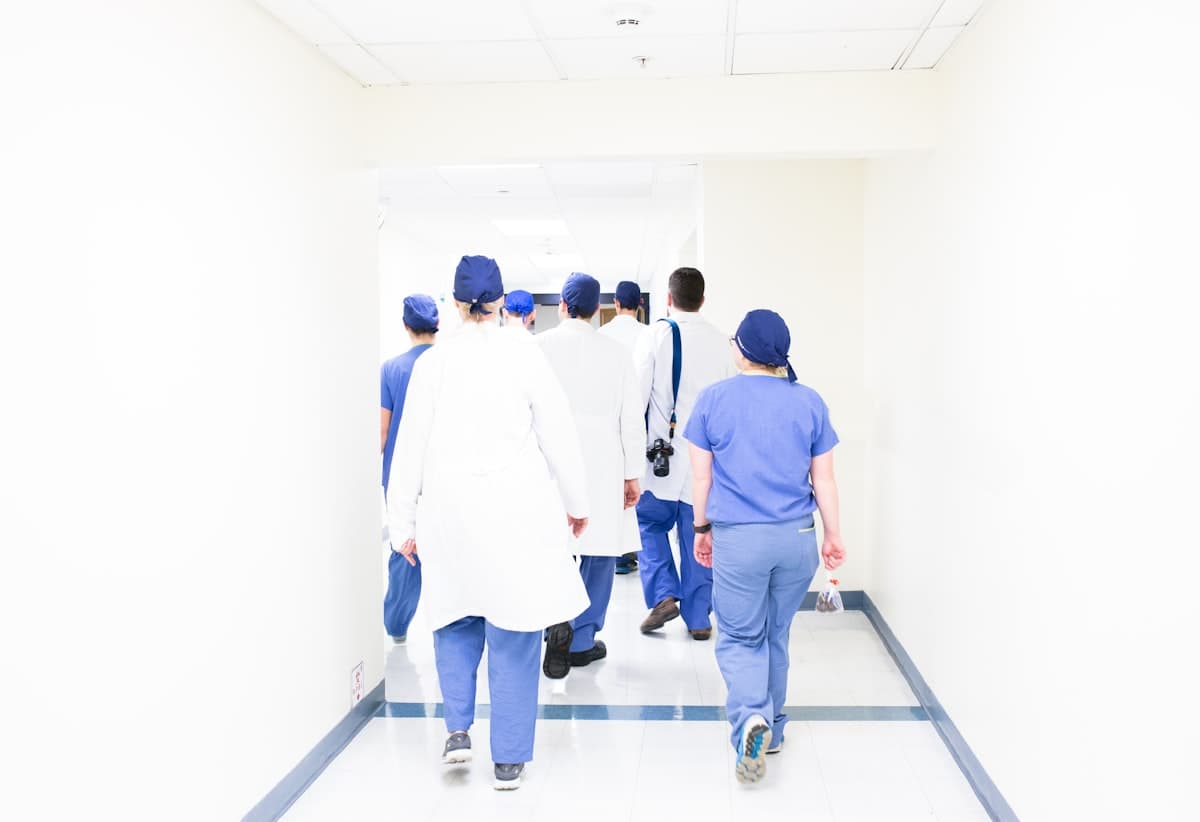 Hospital corridor